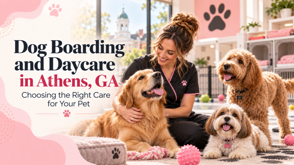 Dog Boarding and Daycare in Athens, GA: Choosing the Right Care for Your Pet