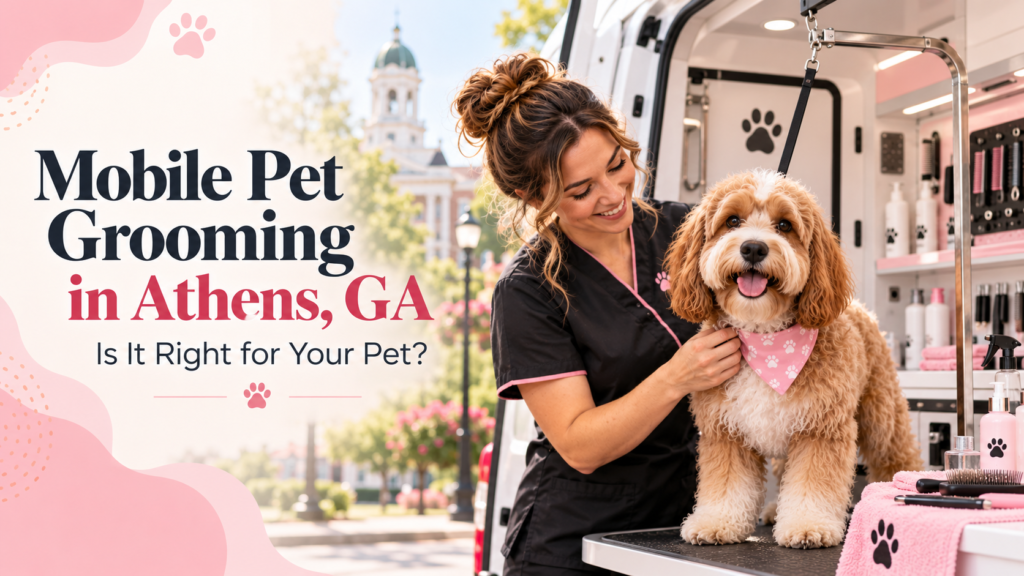 Mobile Pet Grooming in Athens, GA: Is It Right for Your Pet?